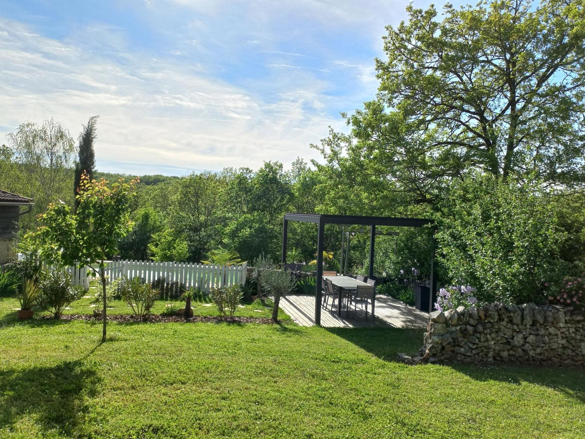 Maison De Campagne Avec Piscine Beduer Exterior photo